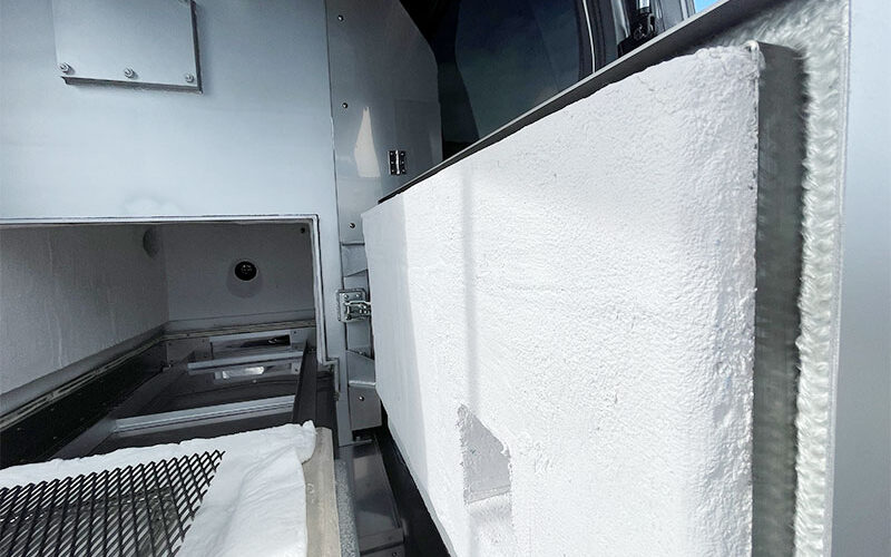 select_cremation_furnace_04 火葬炉の内部セラミックファイバーのアップ写真